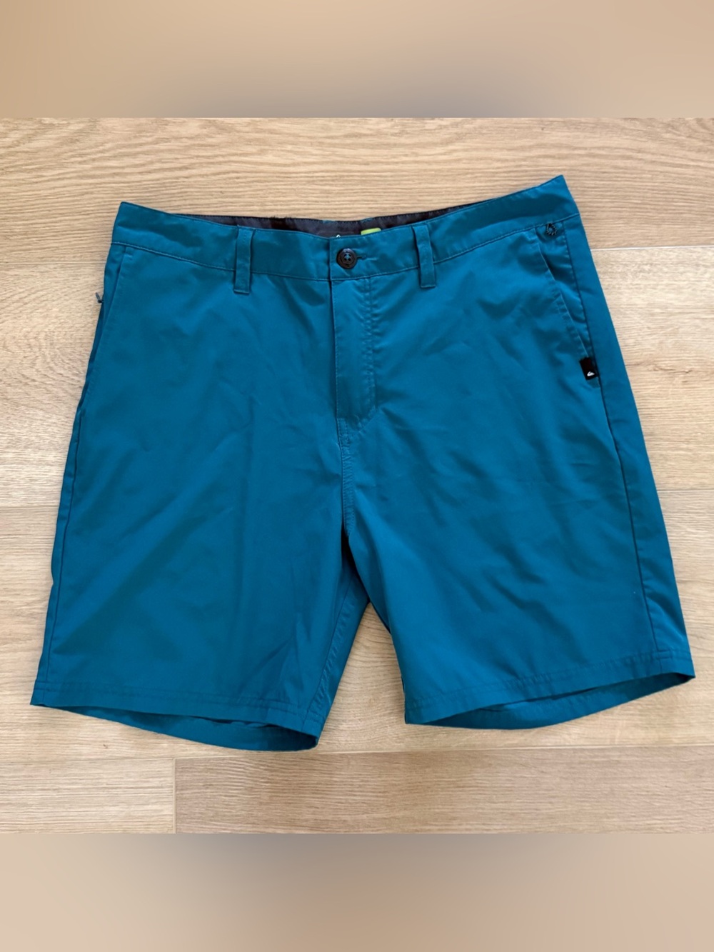 Quiksilver Amphibian 4-Way Stretch Hybrid Shorts Teal
